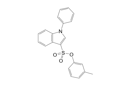 m-Tolyl 1-phenyl-1H-indole-3-sulfonate