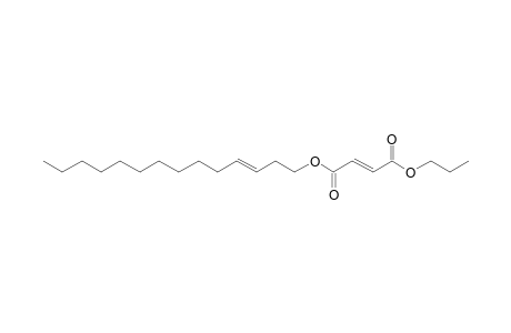 Fumaric acid, propyl tetradec-3-enyl ester