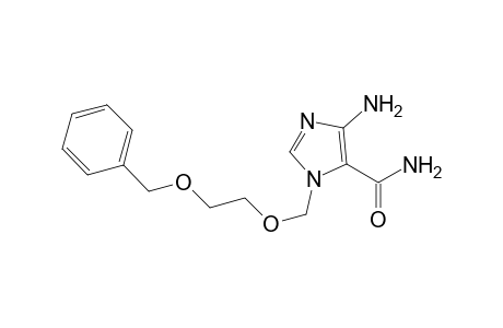 5-amino-3-(2-benzoxyethoxymethyl)imidazole-4-carboxamide