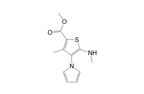 Methyl 3-Methyl-5-(methylamino)-4-(1H-pyrrol-1-yl)thiophene-2-carboxylate