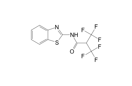 N-(1,3-Benzothiazol-2-yl)-3,3,3-trifluoro-2-(trifluoromethyl)propanamide