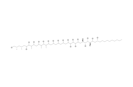 (2S,4R,29R,30R,31R,32R,35R)-2,4,8,12,14-pentamethylpentatetracontane-1,6,7,9,11,13,15,17,19,21,23,24,25,26,27,29,30,31,32,33,35-henicosol