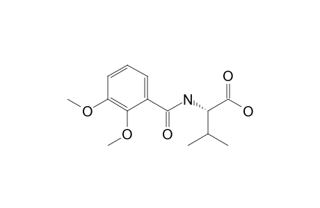 (2S)-2-[(2,3-dimethoxybenzoyl)amino]-3-methyl-butanoic acid