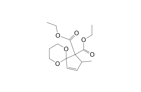 4,4-Bis(ethoxycarbonyl)-5-methyl-1-cyclopenten-3-one propane-1,3-diyl ketal