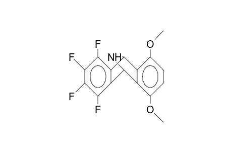 1,2,3,4-Tetrafluoro-5,8-dimethoxy-9,10-dihydro-9,10-imino-anthracene