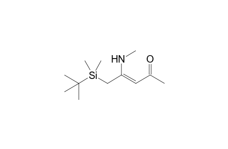 4-(N-Methylamino)-5(tert-butyldimethylsilyl)pent-3-en-2-one