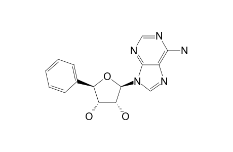 3,4-Furandiol, 2-(6-amino-9H-purin-9-yl)tetrahydro-5-phenyl-, [2R-(2.alpha.,3.beta.,4.beta.,5.alpha.)]-