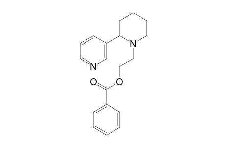 2-[2-(3-Pyridinyl)-1-piperidinyl]ethyl benzoate