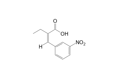 cis-alpha-ETHYL-m-NITROCINNAMIC ACID