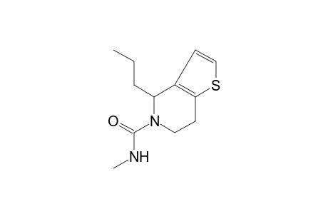 N-methyl-4-propyl-4,5,6,7-tetrahydrothieno[3,2-c]pyridine-5-carboxamide