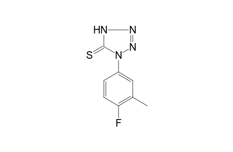 1-(4-fluoro-m-tolyl)-2-tetrazoline-5-thione