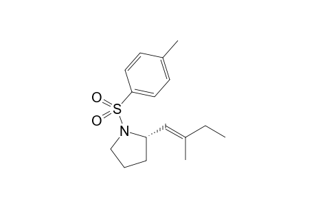 (S)-2-(2-methylbut-1-enyl)-1-tosylpyrrolidine