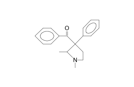 (3S,4S)-3-Benzoyl-1,2-dimethyl-3-phenyl-pyrrolidine