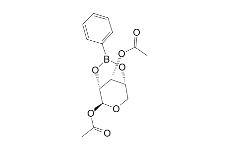 1,3-DI-O-ACETYL-2,4-O-PHENYLBORANE-DIYL-BETA-D-RIBOPYRANOSE