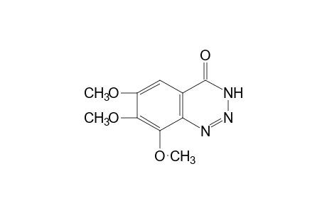 6,7,8-trimethoxy-1,2,3-benzotriazin-4(3H)-one