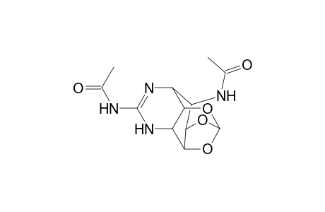 2,9-Epoxy-4,8-ethano-4H-1,3-dioxino[5,4-d]pyrimidine, acetamide deriv.