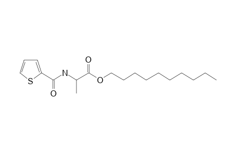 L-Alanine, N-(2-thienylcarbonyl)-, decyl ester