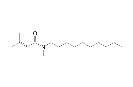 but-2-Enamide, N-decyl-N-methyl-3-methyl-