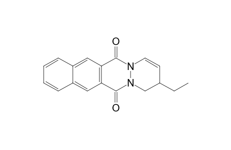 2-Ethyl-1,2-dihydrobenzo[g]pyridazino[1,2-b]phthalazine-6,13-dione