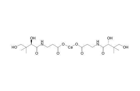 D-Pantothenic acid, hemicalcium salt