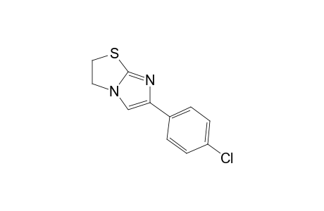6-(p-CHLOROPHENYL)-2,3-DIHYDROIMIDAZO[2,1-b]THIAZOLE