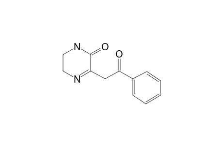 Pyrazin-2(1H)-one, 5,6-dihydro-3-(2-oxo-2-phenylethyl)-