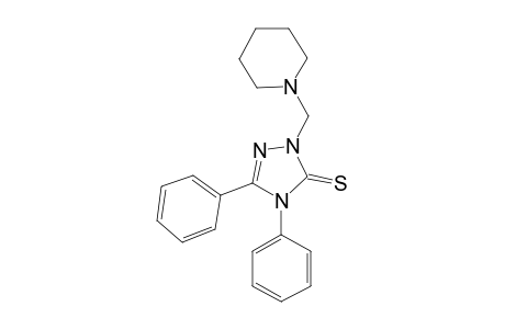 4,5-Diphenyl-2-piperidin-1-ylmethyl-2,4-dihydro-[1,2,4]triazole-3-thione