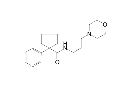 1-Phenylcyclopentanecarboxylic acid (3-morpholin-4-yl-propyl)amide