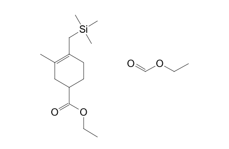 4-CYCLOHEXENE-trans-1,2-DICARBOXYLIC ACID, 5-METHYL- 4-TRIMETHYLSILYLMETHYL-, DIETHYL ESTER