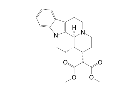 1-ALPHA-ETHYL-2-ALPHA-MALONYLINDOLO-[2,3-A]-QUINOLIZIDINE