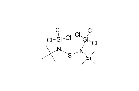 [TERT.-BUTYL-(TRICHLORSILYL)-AMINO]-[(TRICHLORSILYL)-(TRIMETHYLSILYL)-AMINO]-SULFAN