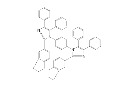 1,1'-p-phenylenebis[4,5-diphenyl-2-(5-indanyl)imidazole]