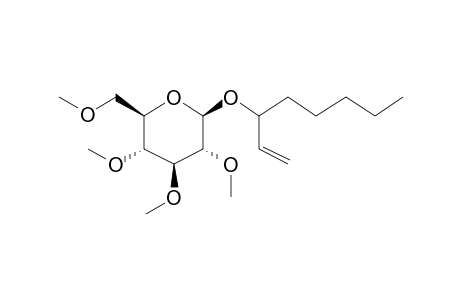 1-Ethenylhexyl .beta.-D-glucopyranoside, 4me derivative