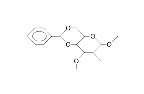 1-O-,2-C-,3-O-Trimethyl-4,6-O-benzylidene-2-deoxy-A-D-glucopyranoside