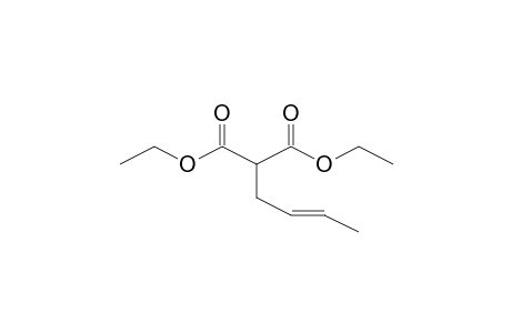 Diethyl 2-[(2E)-2-butenyl]malonate