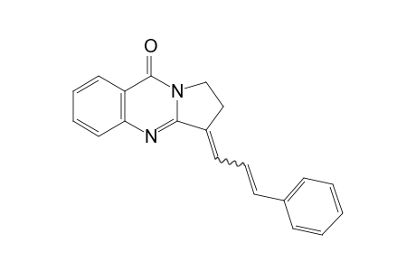 3-cinnamylidene-2,3-dihydropyrrolo[2,1-b]quinazolin-9(1H)-one