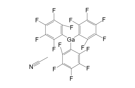 acetonitrile; tris(2,3,4,5,6-pentafluorophenyl)gallane