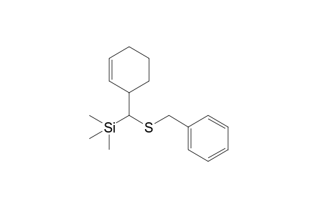 (Benzylsulfanylcyclohex-2-enylmethyl)trimethylsilane