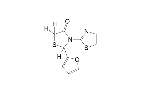 3-(2-furyl)-3-(2-thiazolyl)-4-thiazolidinone