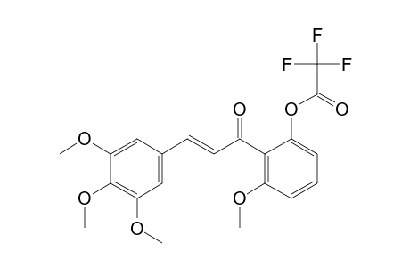 2'-Hydroxy-3,4,5,6'-tetramethoxychalcone, trifluoroacetate