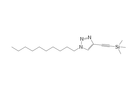 4-(Trimethylsilylethynyl)-1-(decyl)-1H-1,2,3-triazole