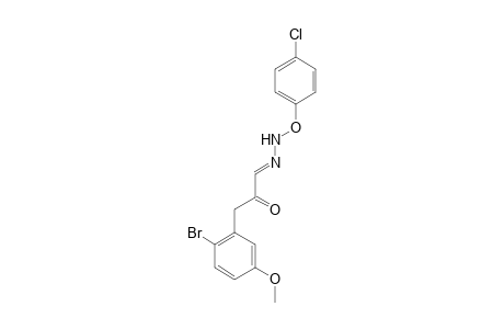 N'-(2-bromo-5-methoxybenzylidene)-2-(4-chlorophenoxy)acethydrazide