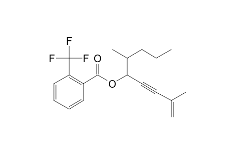 2-Trifluoromethylbenzoic acid, 2,6-dimethylnon-1-en-3-yn-5-yl ester