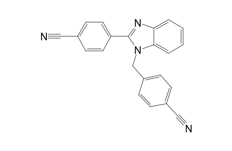 1-(4-CYANOPHENYL)-METHYL-2-(4-CYANOPHENYL)-BENZIMIDAZOLE