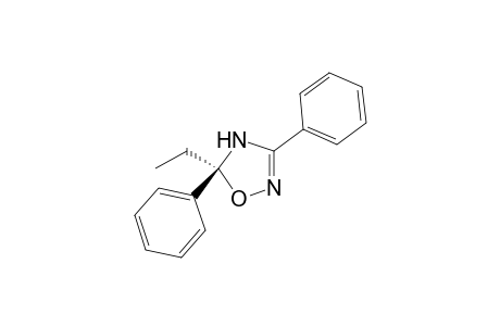 (5S)-5-Ethyl-3,5-diphenyl-4,5-dihydro-1,2,4-oxadiazole