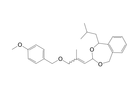 5-Isobutyl-3-[3-(p-methoxybenzyloxy)-2-methylpropenyl]benzo[e]-1,3]dioxepane