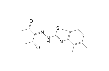 2,3,4-pentanetrione, 3-[(4,5-dimethyl-2-benzothiazolyl)hydrazone