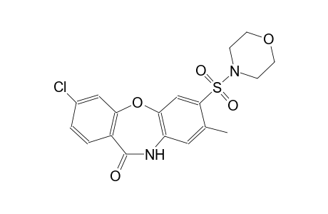 dibenzo[b,f][1,4]oxazepin-11(10H)-one, 3-chloro-8-methyl-7-(4-morpholinylsulfonyl)-