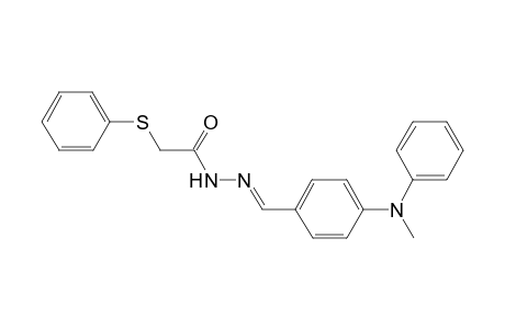 Phenylsulfanyl-acetic acid [4-(methyl-phenyl-amino)-benzylidene]-hydrazide