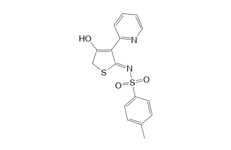 2-[(p-Toluenesulfonyl)imino]-3-pyridino-2,5-dihydrothiophen-4-ol